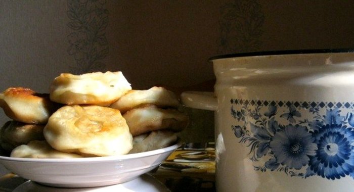 Манты в кастрюле