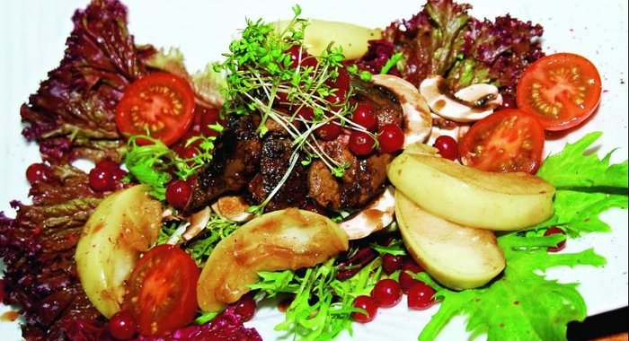 Клюквенный пирог