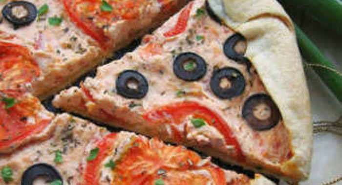 Пирог с томатами, рикоттой и прованскими травами