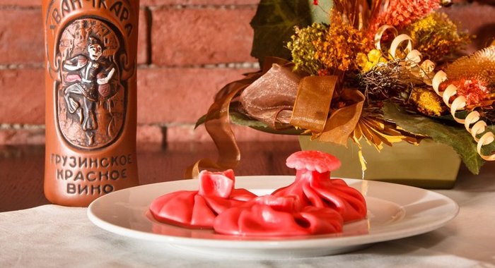 Хинкали с картофелем и грибами