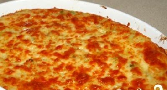Рыбный пирог с сыром