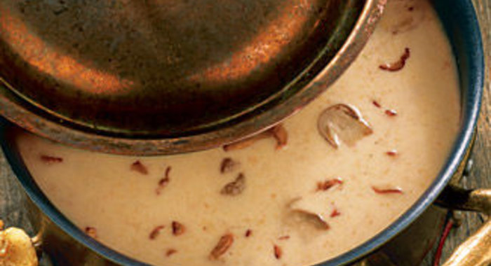 Крем-суп с лесными грибами