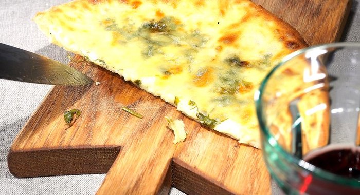 Хачапури с зеленью