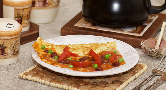 Яблоки, запеченные с творогом