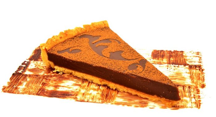 Кремовый шоколадный пирог