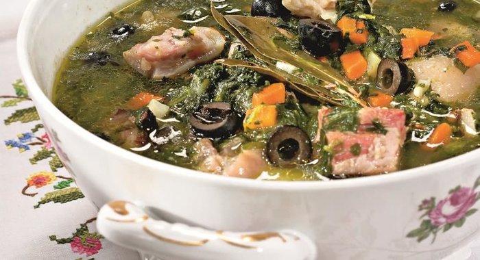 Суп Менестра круда