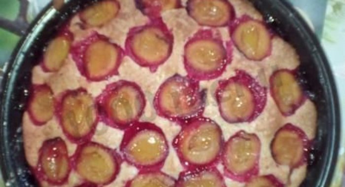 Сливовый пирог