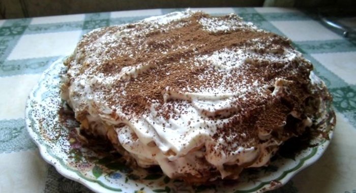 Тирамису без выпечки