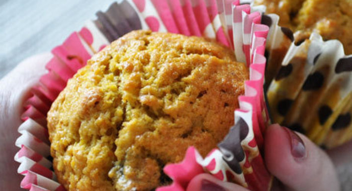 Морковные маффины