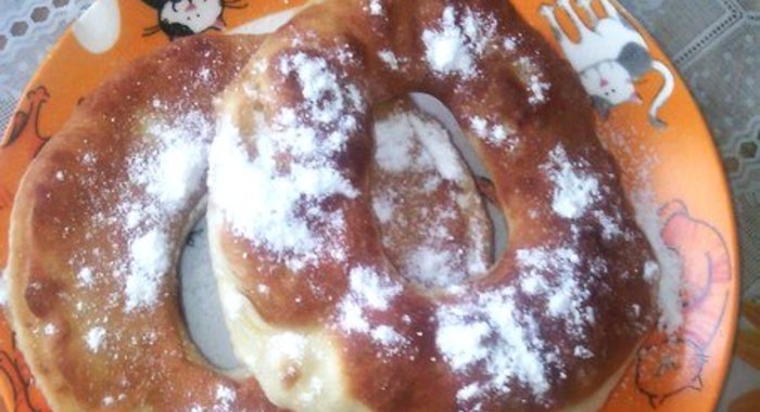 Воздушные пончики на дрожжевом тесте