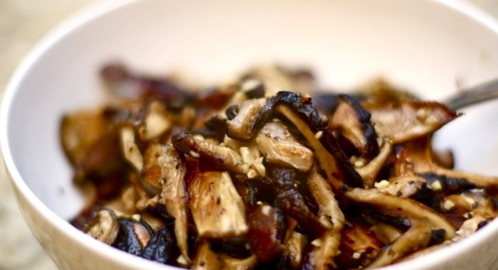 Жареные шиитаке