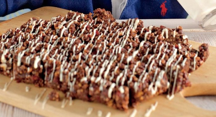 Шоколадные квадратики без выпечки