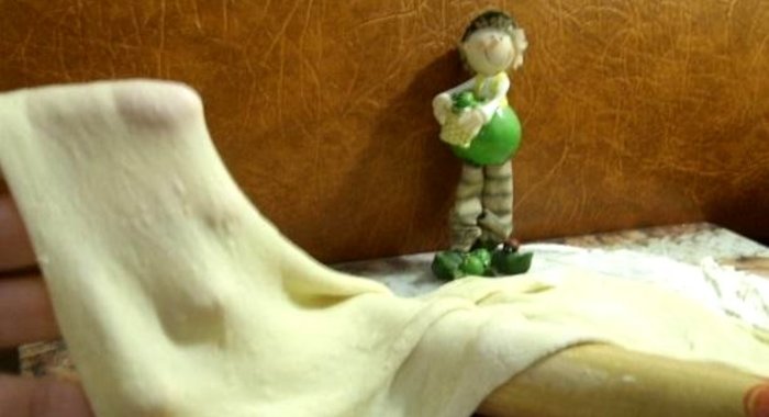 Пельменное тесто на сметане