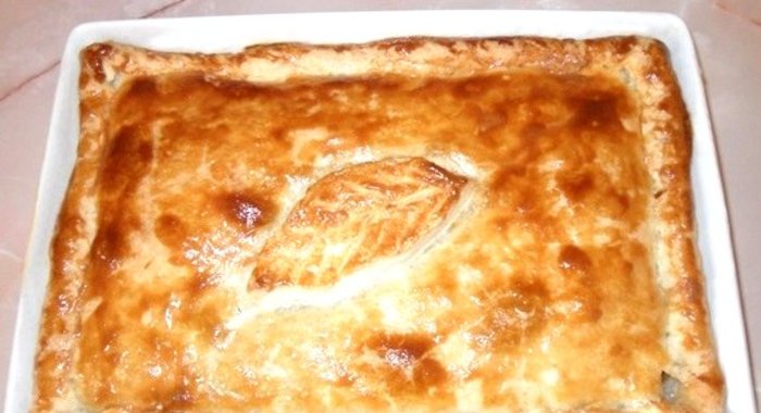 Картофельный пирог с мясом