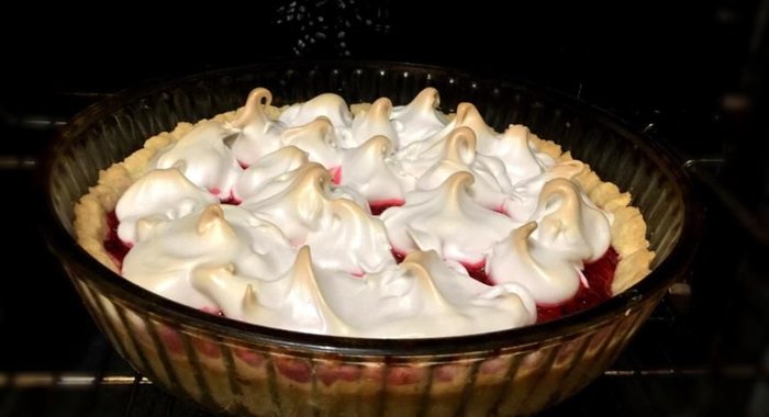 Клюквенный пирог