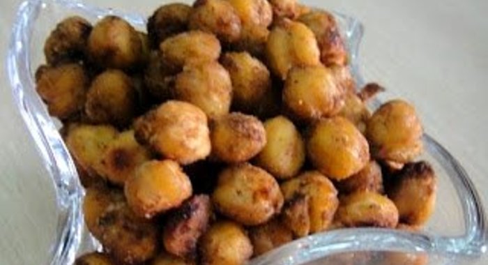 Нут, запеченный в духовке