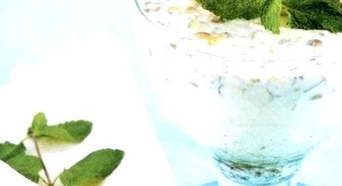 Бланманже со взбитыми сливками