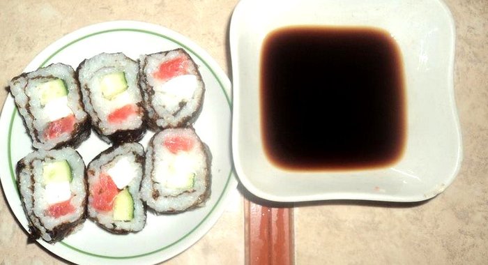 Классические роллы с сыром