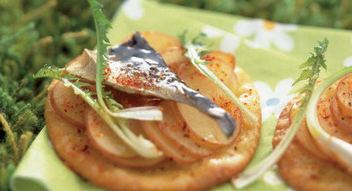 Пирог с картофелем и рыбой