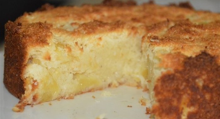 Гавайский пирог с ананасами