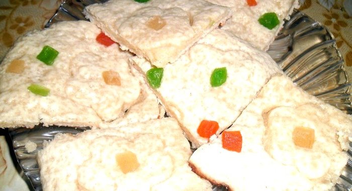 Быстрый пирог с цукатами