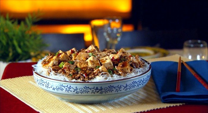 Сычуанская лапша «Мaпo тофу»