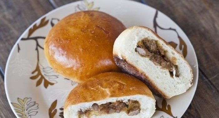 Китайские булочки с мясом
