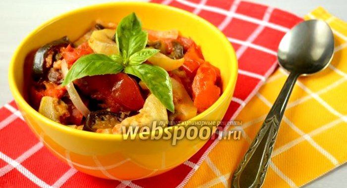 Рататуй в мультиварке