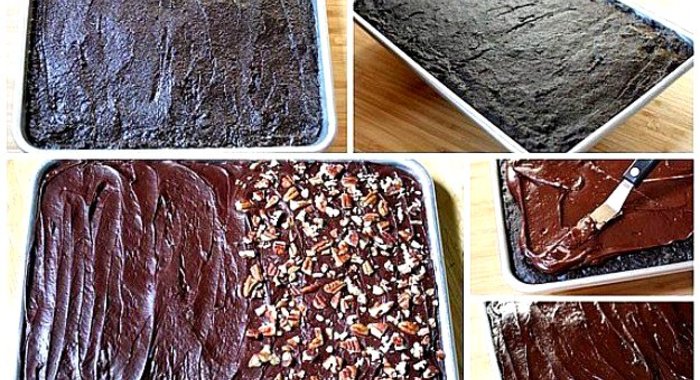 Шоколадный пирог «Брауни» из цукини