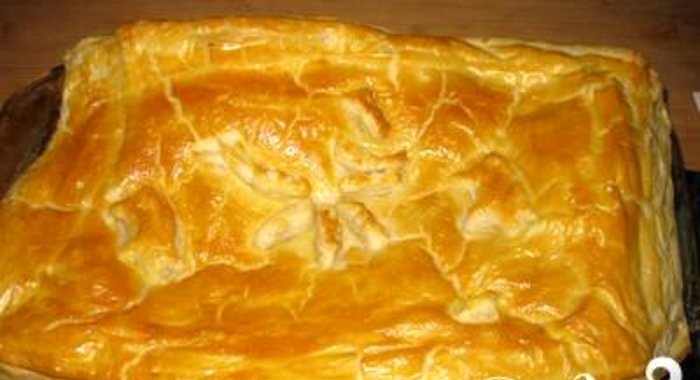 Пирог с говядиной и пивом