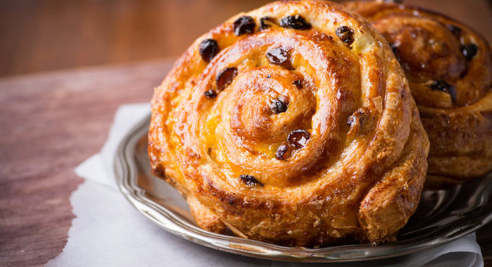 Улитка с изюмом