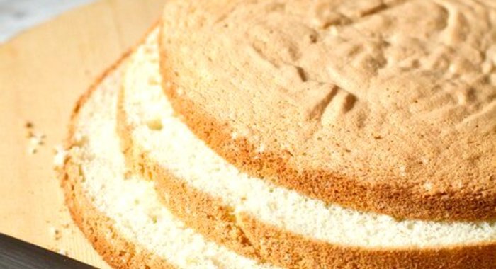 Быстрый воздушный бисквит