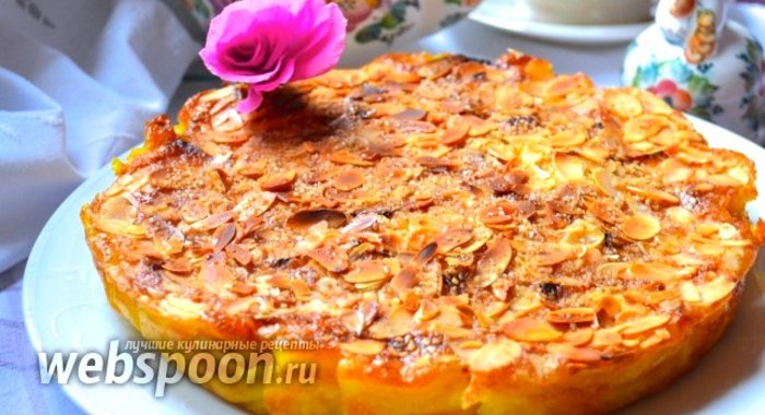 Яблочно-грушевый пирог с аппетитной корочкой