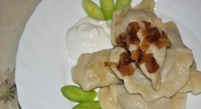 Вареники с капустой и картошкой