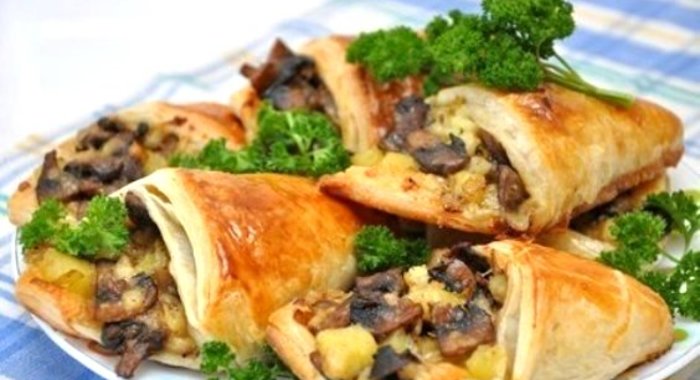 Грибные кулёчки