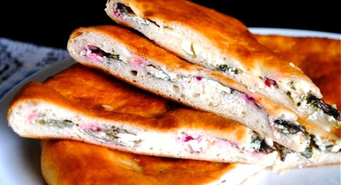 Осетинский пирог с ботвой