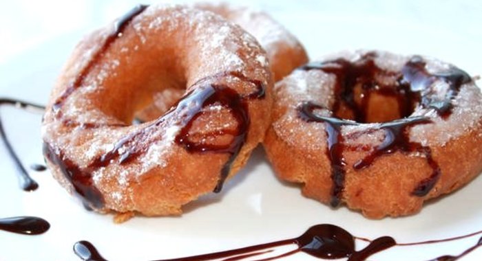 Бездрожжевые пончики