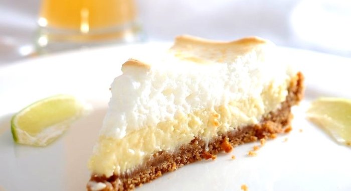 Пирог с лимонной начинкой