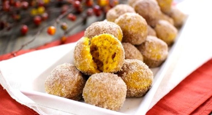 Пончики из тыквы