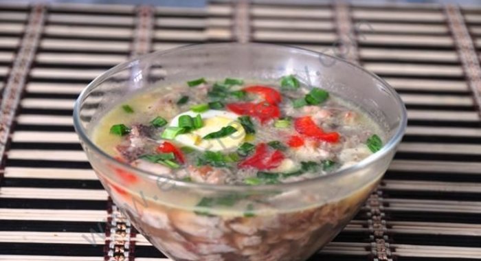 Заливное из мяса разных сортов