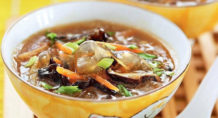 Фальшивый суп из акульих плавников