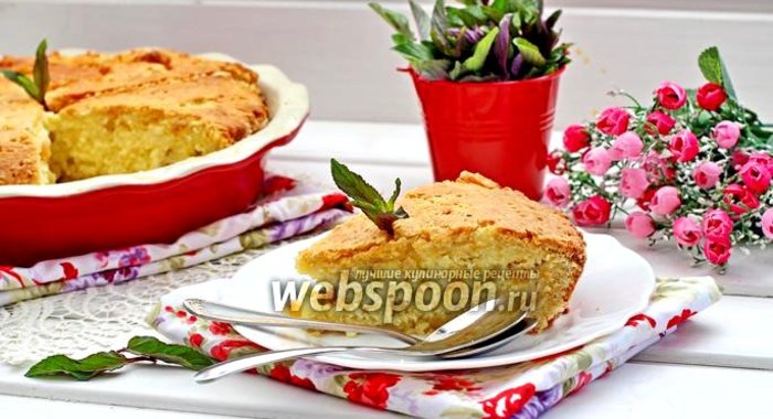 Румынский творожной пирог