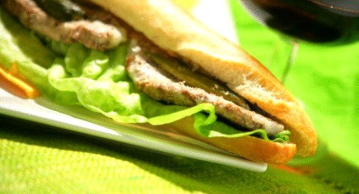 Постный паштет из зеленой чечевицы