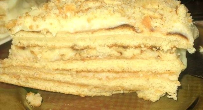 Пирог-минутка на сковороде