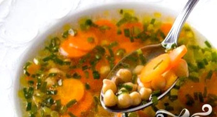 Суп из турецкого гороха