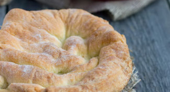 Куриный пирог с лесными грибами