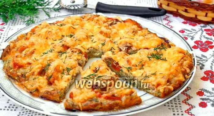 Пицца из кабачков