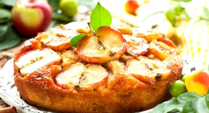 Диетическая шарлотка