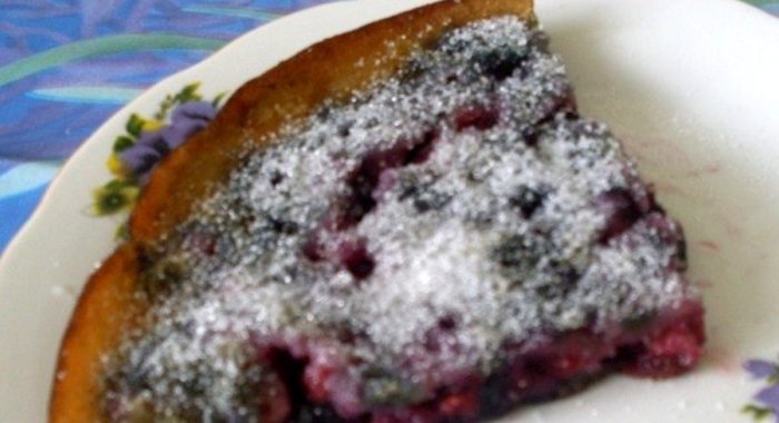 Быстрый пирог Минутка на сковороде