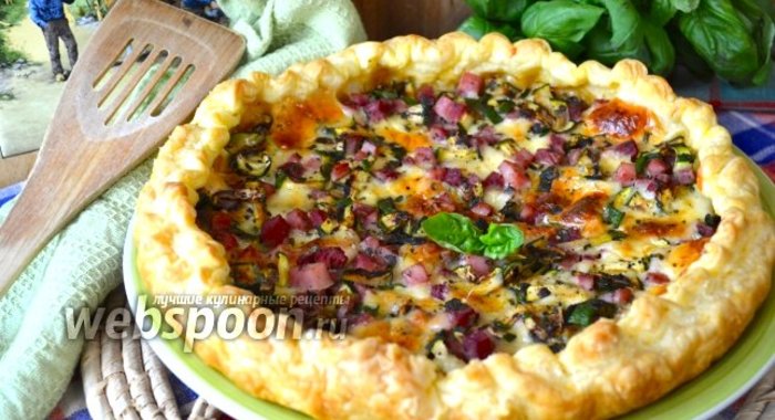 Сельский средиземноморский пирог